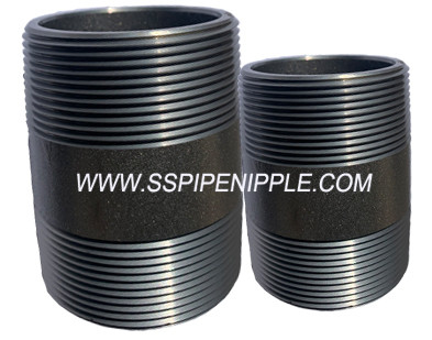Industrial Carbon Steel Pipe Nipples  Cedula 40 Rosc 2" X 4"  ANSI / ASME B1.20.1